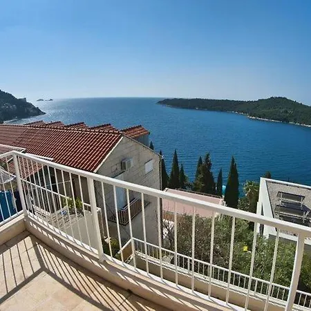 Apartment Sipa - Premium Two Bedroom With Balcony And Sea View A Dubrovnik